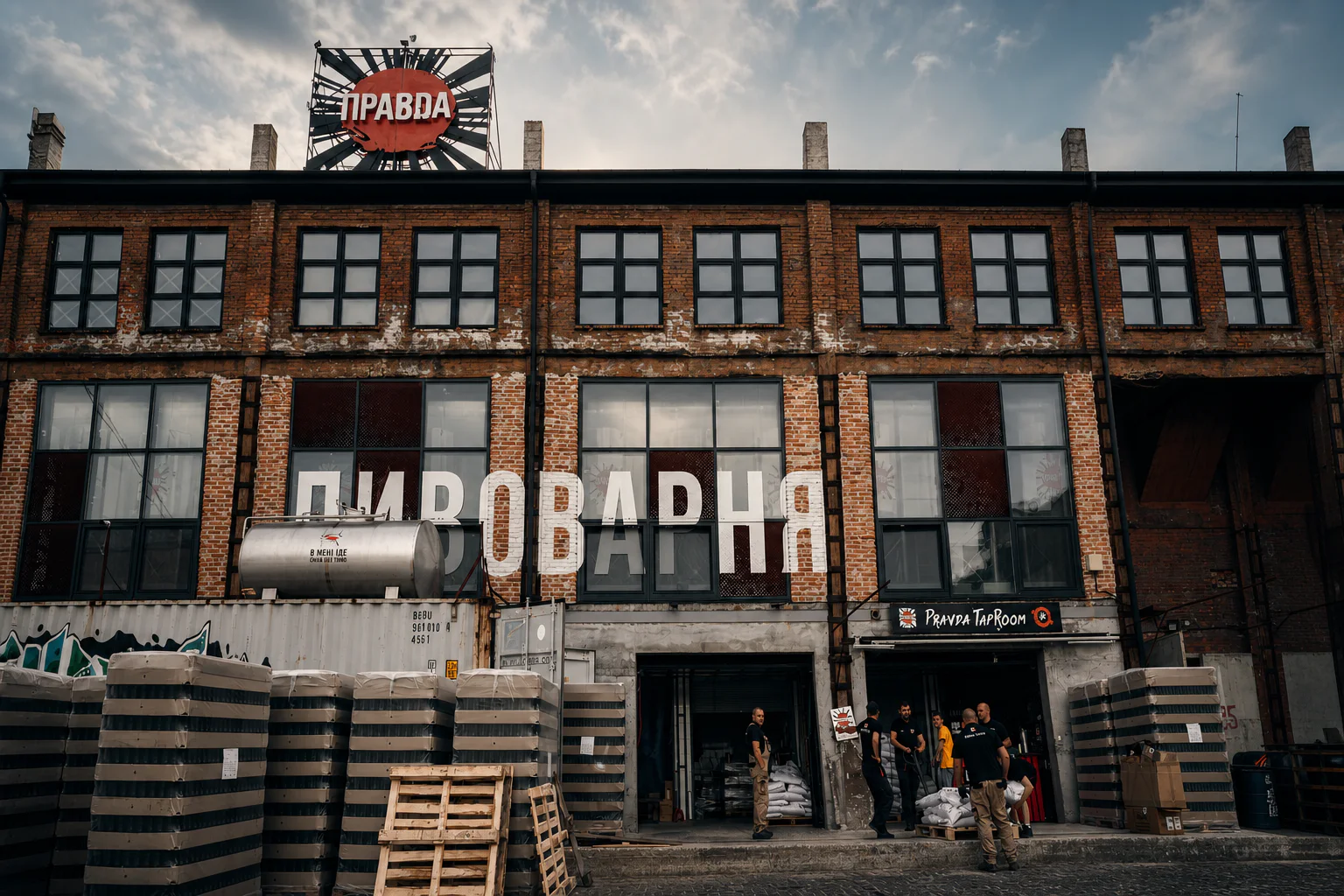 Pravda Brewery in Lviv, Ukraine